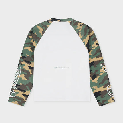 Equalite Equalite Longsleeve Jett Raglan SS26 Off-White/Camo
