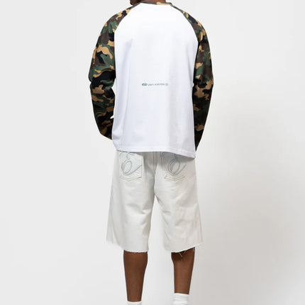 Equalite Equalite Longsleeve Jett Raglan SS26 Off-White/Camo
