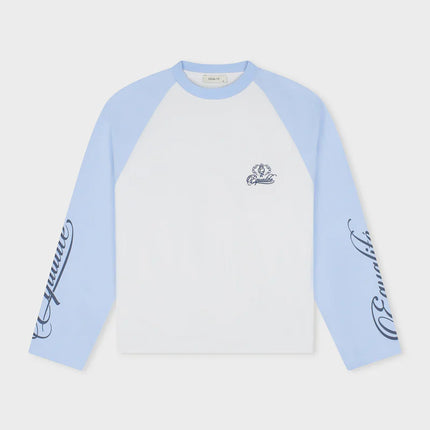 Equalite Equalite Longsleeve Jett Raglan SS26 Off White/Light Blue