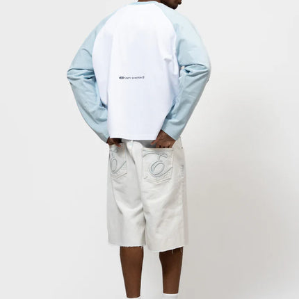 Equalite Equalite Longsleeve Jett Raglan SS26 Off White/Light Blue
