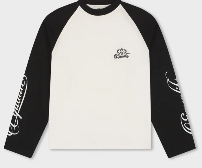 Equalite Equalite Longsleeve Jett Raglan SS26 White/Black