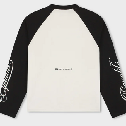 Equalite Equalite Longsleeve Jett Raglan SS26 White/Black