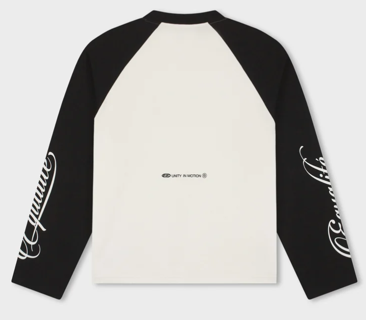 Equalite Equalite Longsleeve Jett Raglan SS26 White/Black
