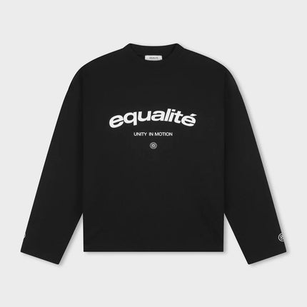 Equalite Equalite Longsleeve Oversized Celeste FW26 Black