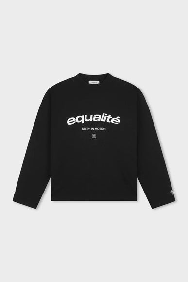 Equalite Equalite Longsleeve Oversized Celeste FW26 Black