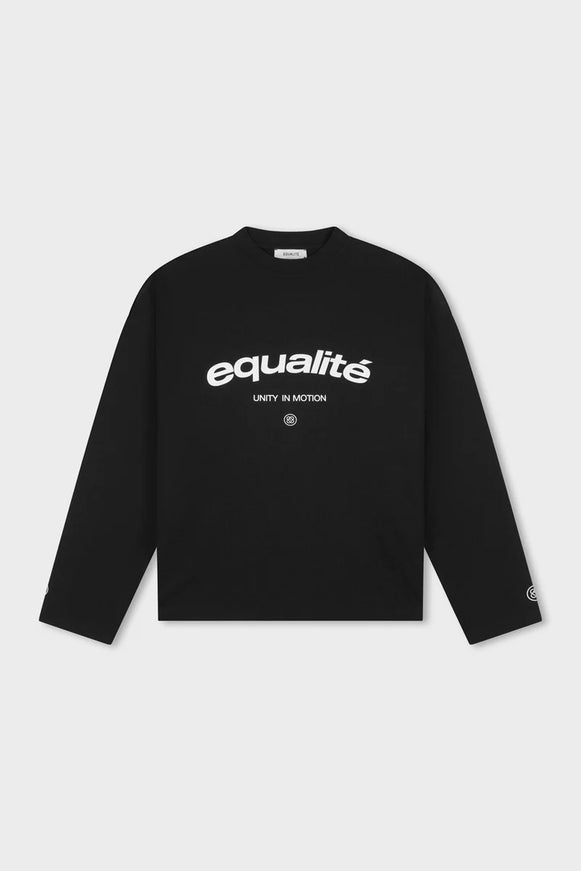Equalite Equalite Longsleeve Oversized Celeste FW26 Black