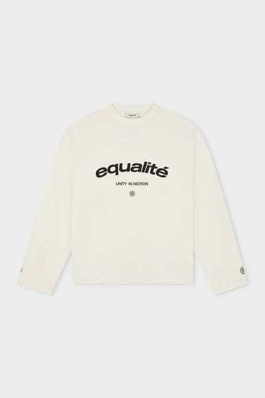 Equalite Equalite Longsleeve Oversized Celeste FW26 Off White