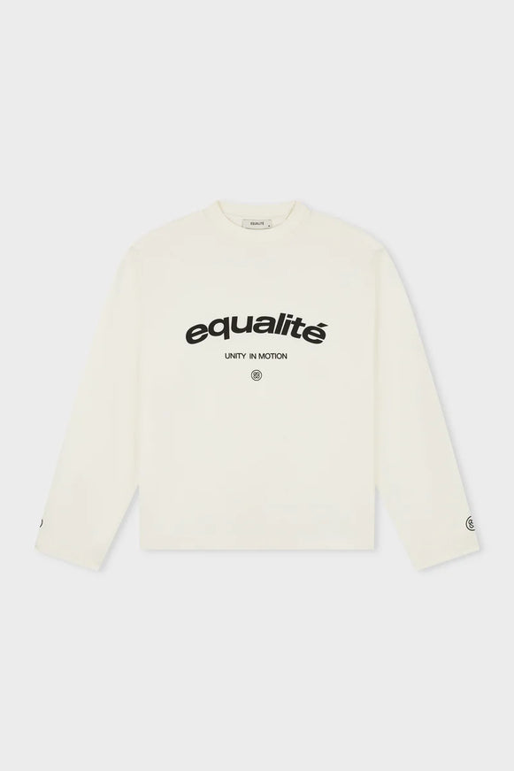 Equalite Equalite Longsleeve Oversized Celeste FW26 Off White