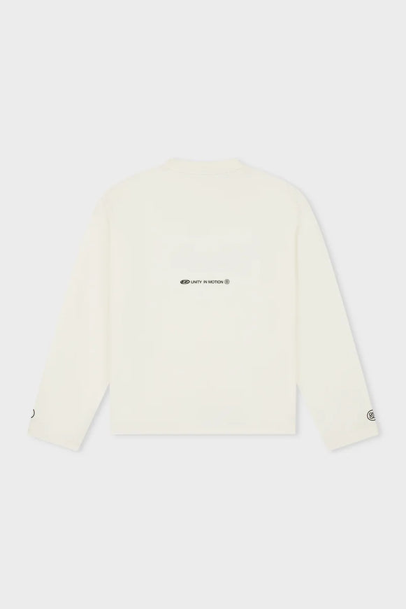 Equalite Equalite Longsleeve Oversized Celeste FW26 Off White