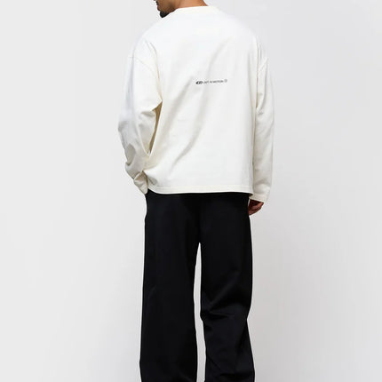 Equalite Equalite Longsleeve Oversized Celeste FW26 Off White