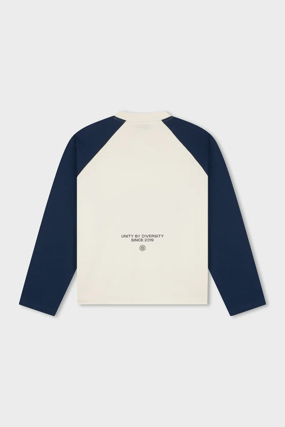 Equalite Equalite Longsleeve Oversized Elan FW26 Off White/Navy