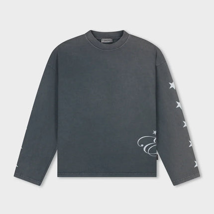 Equalite Equalite Longsleeve Oversized Horse FW26 Washed Grey