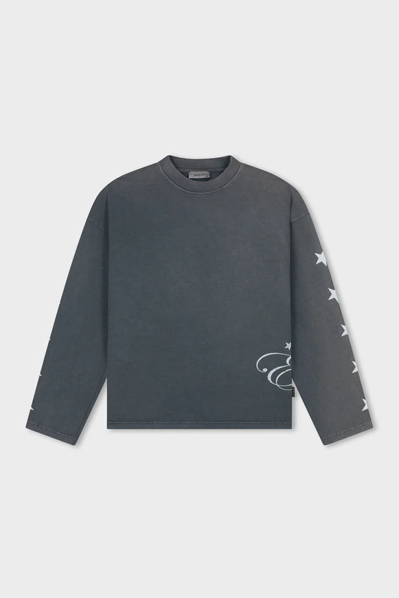 Equalite Equalite Longsleeve Oversized Horse FW26 Washed Grey