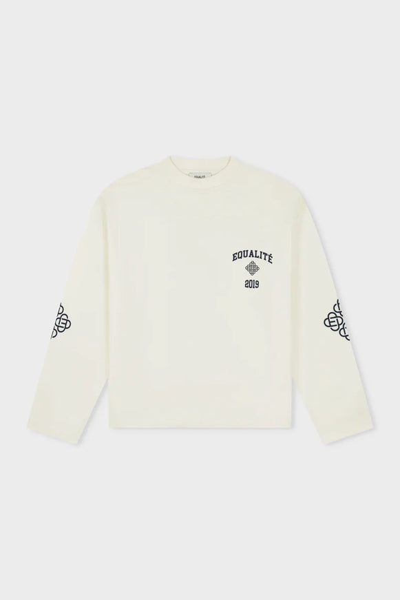 Equalite Equalite Longsleeve Oversized Isa FW26 Off White