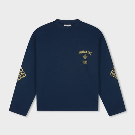 Equalite Equalite Longsleeve Oversized Isa FW26 Washed Navy