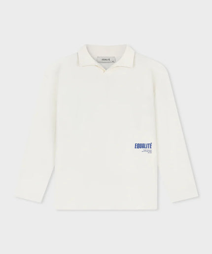 Equalite Equalite Longsleeve Polo Elia FW25 Off White