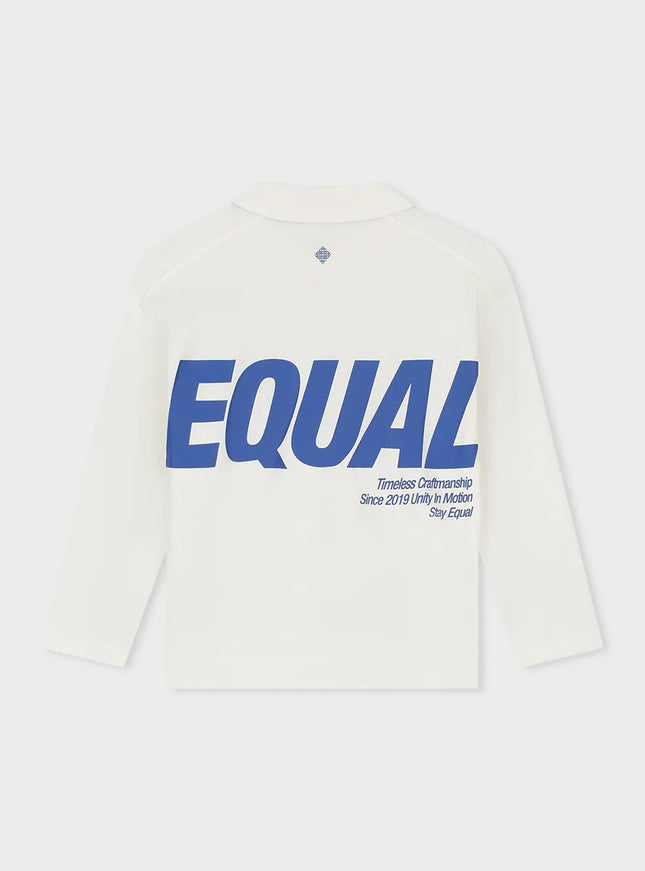 Equalite Equalite Longsleeve Polo Elia FW25 Off White