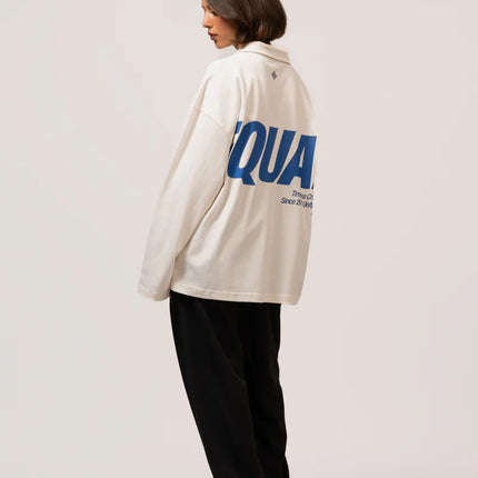 Equalite Equalite Longsleeve Polo Elia FW25 Off White