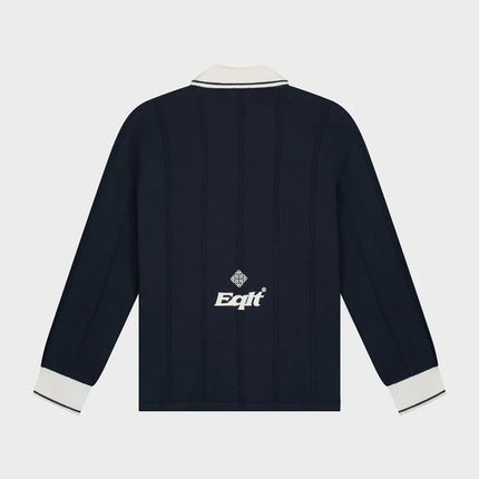 Equalite Equalite Longsleeve Polo Knit Jersey FW25 Navy