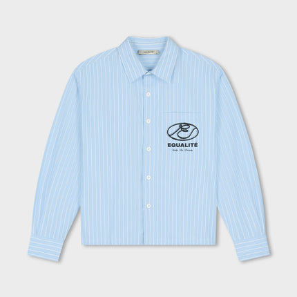 Equalite Equalite Longsleeve Shirt Boxy Arid SS26 Blue