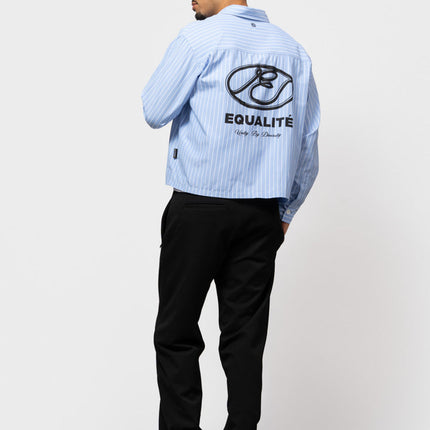 Equalite Equalite Longsleeve Shirt Boxy Arid SS26 Blue