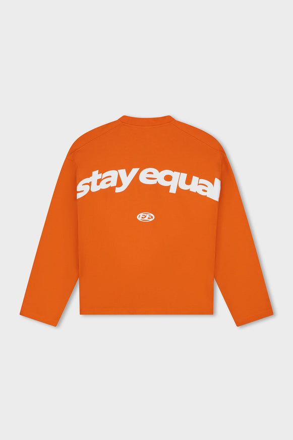 Equalite Equalite Longsleeve Stay Equal SS26 Orange