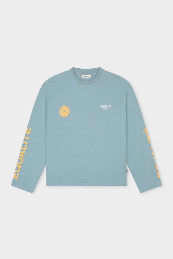 Equalite Equalite Longsleeve Sunny SS26 Washed Light Blue