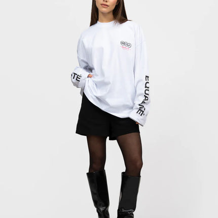 Equalite Equalite Longsleeve Universe FW25 White