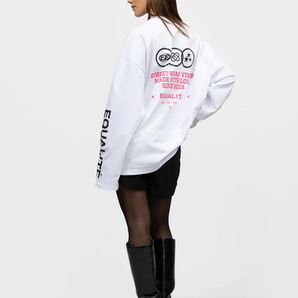 Equalite Equalite Longsleeve Universe FW25 White