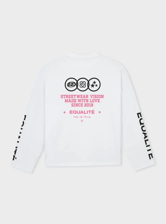 Equalite Equalite Longsleeve Universe FW25 White