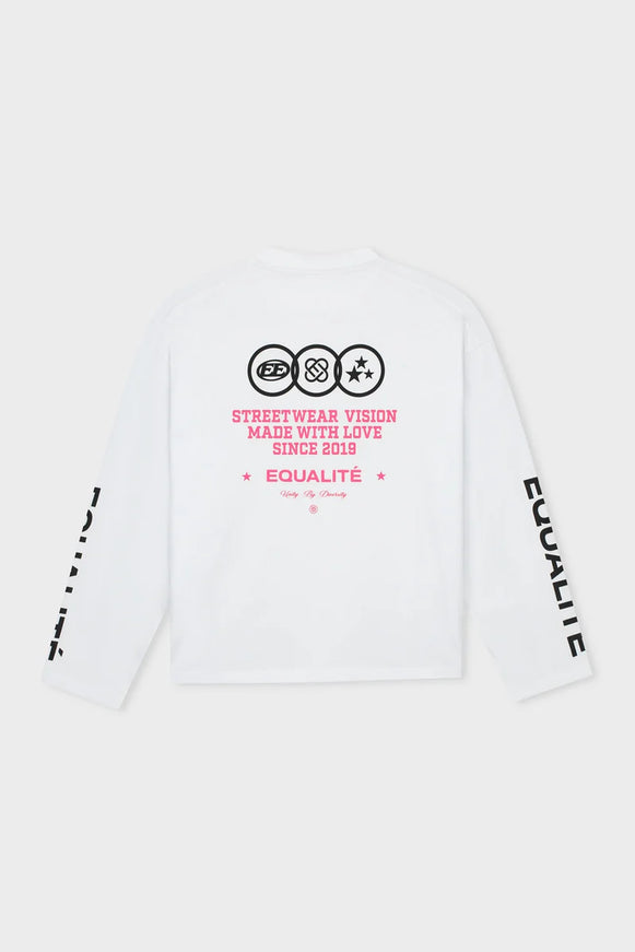 Equalite Equalite Longsleeve Universe FW25 White