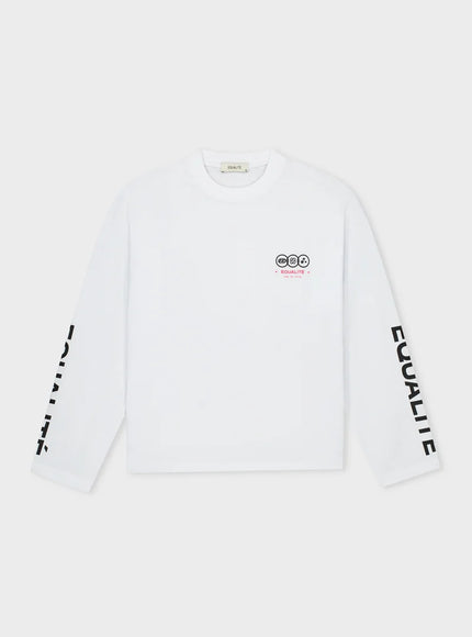 Equalite Equalite Longsleeve Universe FW25 White