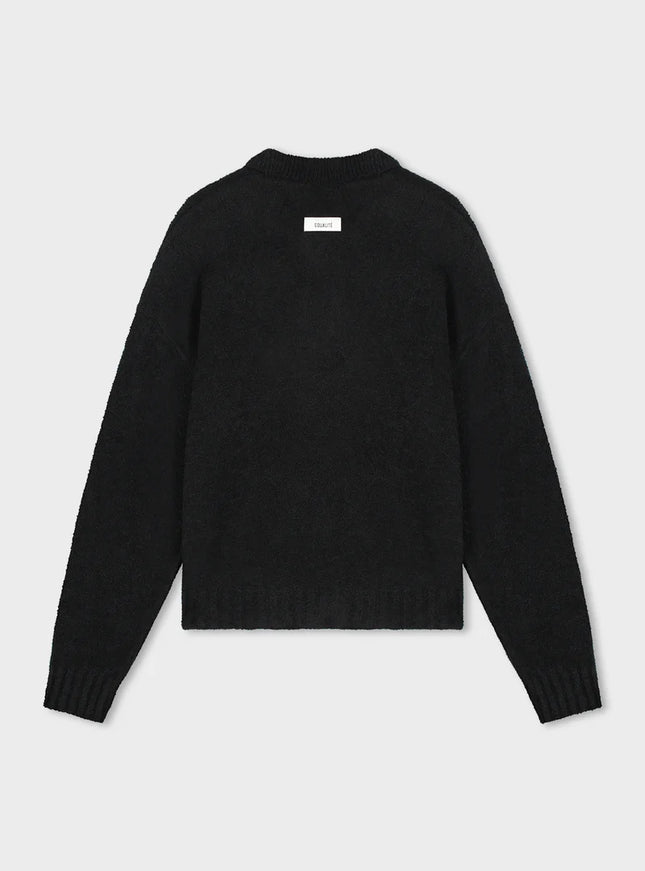 Equalite Equalite Polo Boucle EQ FW25 Black