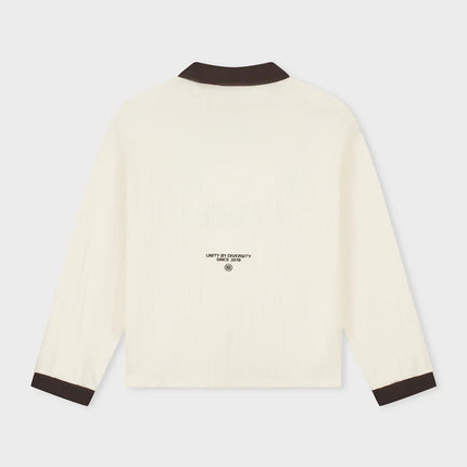 Equalite Equalite Polo Longsleeve Ash SS26 Off-White Brown