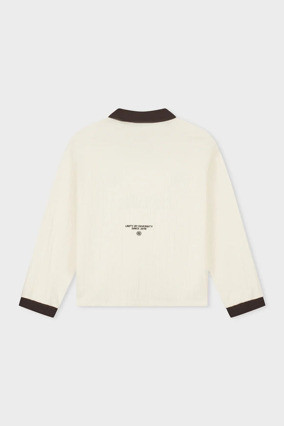 Equalite Equalite Polo Longsleeve Ash SS26 Off-White Brown