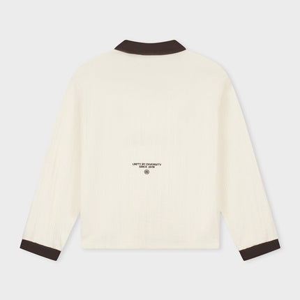 Equalite Equalite Polo Longsleeve Ash SS26 Off-White Brown