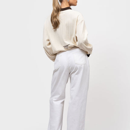 Equalite Equalite Polo Longsleeve Ash SS26 Off-White Brown