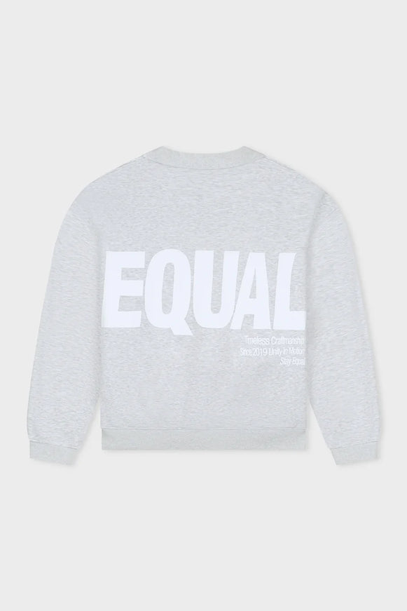 Equalite Equalite Polo Sweater Elia SS26 Melange Grey