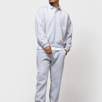 Equalite Equalite Polo Sweater Elia SS26 Melange Grey