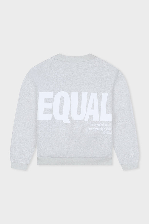 Equalite Equalite Polo Sweater Elia SS26 Melange Grey