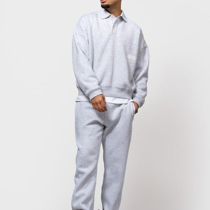 Equalite Equalite Polo Sweater Elia SS26 Melange Grey