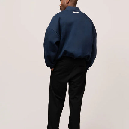 Equalite Equalite Polo Sweater Varsity FW25 Navy / Off White