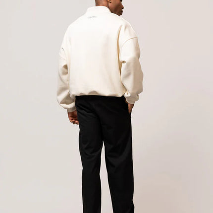 Equalite Equalite Polo Sweater Varsity FW25 Off White / Navy