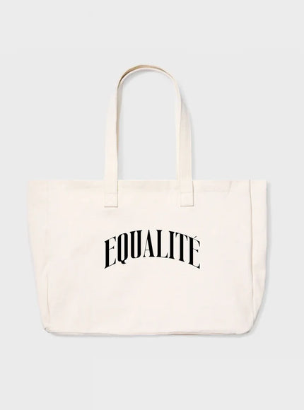 Equalite Equalite Shopper Canvas Oliver FW25 Beige