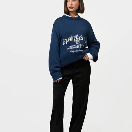 Equalite Equalite Sweater Knit Jules FW25 Navy