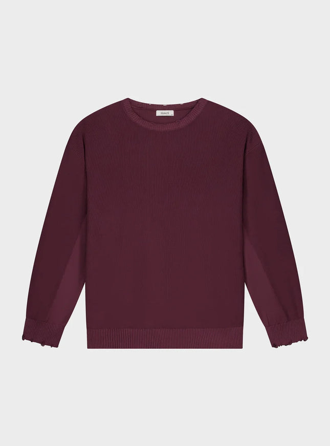 Equalite Equalite Sweater Knit Noor FW25 Aubergine