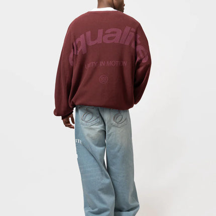 Equalite Equalite Sweater Knit Noor FW25 Aubergine