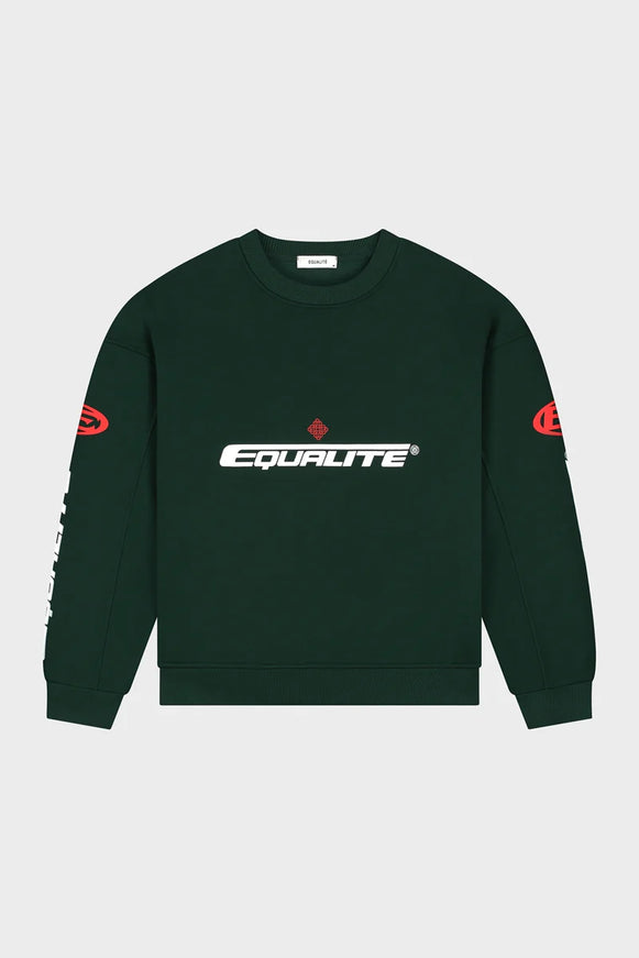 Equalite Equalite Sweater Oversized Arena FW25 Green