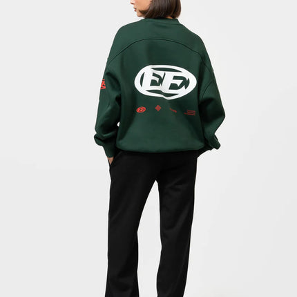 Equalite Equalite Sweater Oversized Arena FW25 Green