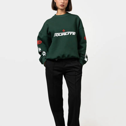 Equalite Equalite Sweater Oversized Arena FW25 Green